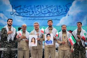 مراسم روز بسیج در حسینیه امام خمینی(ره)