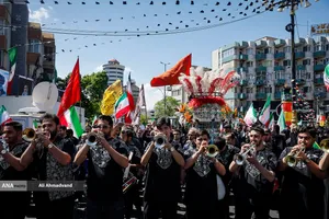 مراسم چهلمین روز شهادت حضرت آیت&zwnj;الله&zwnj; خامنه ای رهبر شهید انقلاب - 2