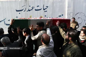 تشییع پیکر مطهر 100 شهید گمنام - معراج شهدا