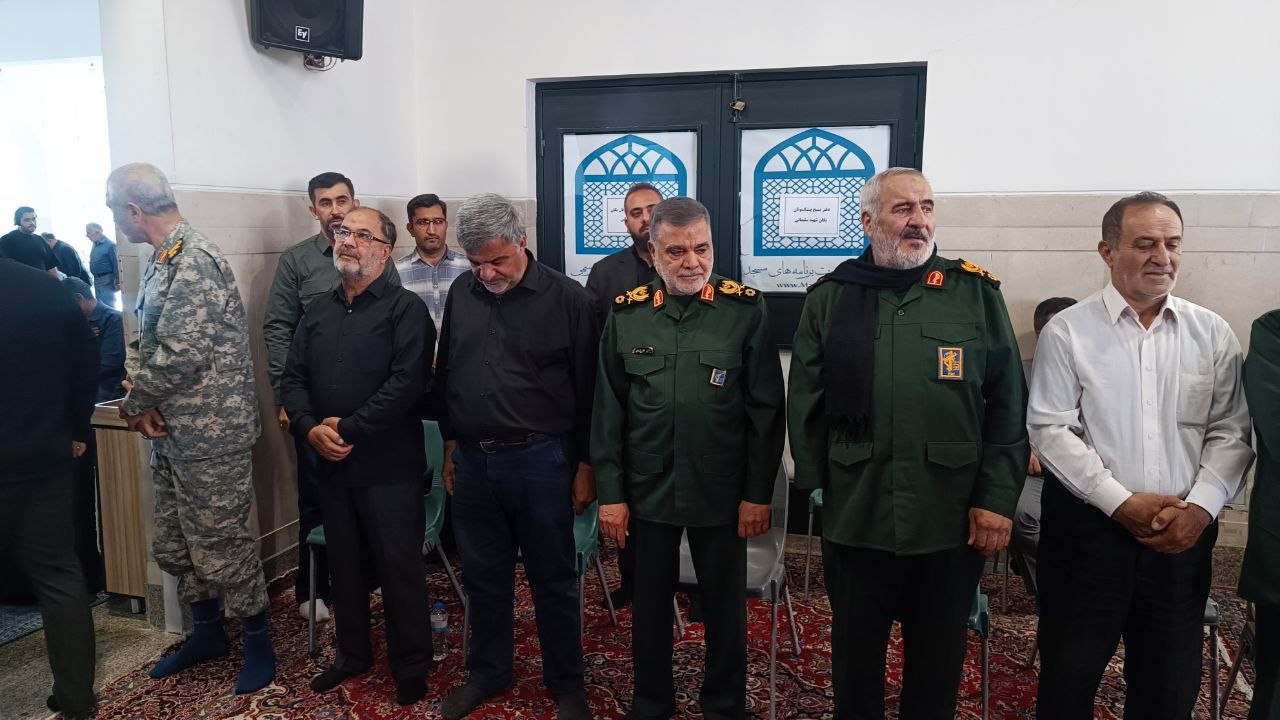 مراسم بزرگداشت سردار سپهبد پاسدار شهید حاج محمد پاکپور آغاز شد
