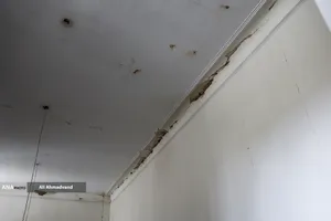 خسارات ناشی از تجاوز هوایی آمریکایی صهیونی به کاخ سعدآباد