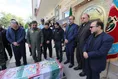 تشییع پیکر شهید قدیمی در زنجان