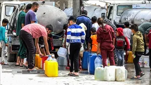 تشنگی زیر آوار و محاصره در غزه