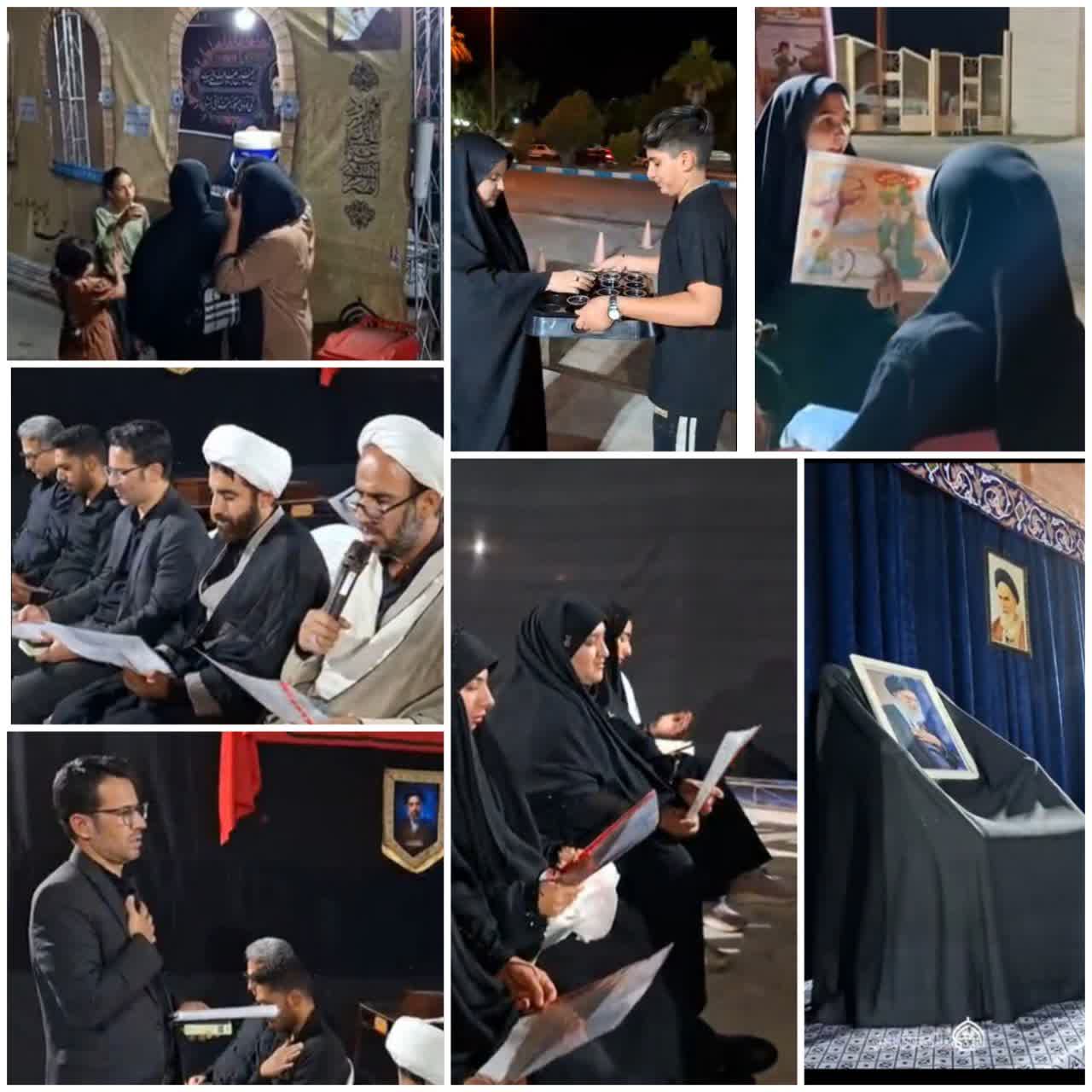 برپایی موکب «اصحاب صاحب (عج)» در ورودی دانشگاه آزاد اسلامی واحد داراب ویژه دهه اول محرم به نیابت از رهبر شهید