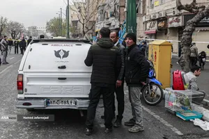 حمله هوایی جنگنده&zwnj;های اسرائیلی_آمریکایی به خیابان پیروزی تهران