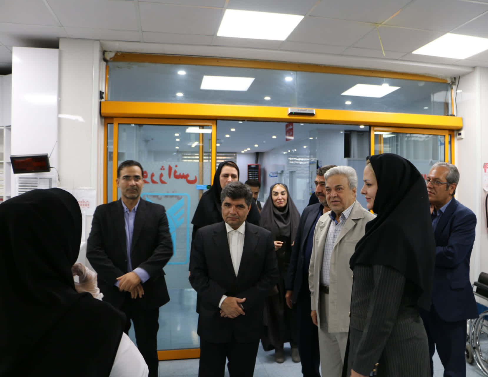 بازدید فرماندار مشهد از بیمارستان ۲۲ بهمن دانشگاه آزاد اسلامی