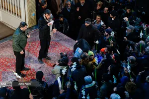 تجمع محکومیت هتک حرمت مساجد در مسجد بهشتی تهران