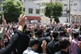 عزاداری مردم کرمانشاه در فراق آیت‌الله رئیسی