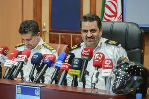 سردار سید ابوالفضل موسوی پور، رئیس پلیس راهور تهران بزرگ