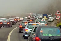 جاده چالوس یکطرفه شد