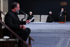 دومین شب عزاداری حضرت فاطمةالزهرا(س) با حضور زهبر م انقلاب