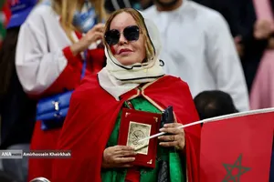 لقاء بين منتخبي فرنسا والمغرب لكرة القدم