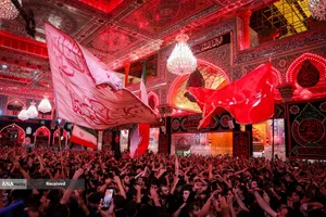 عزاداری شب اربعین حسینی در کربلای معلی