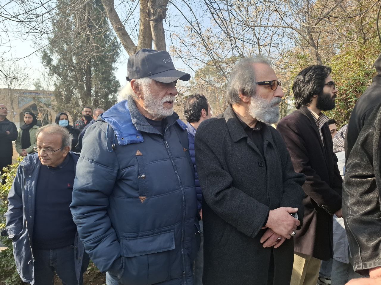 پیکر سعید پیردوست در بهشت زهرا به خاک سپرده شد