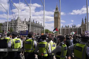 دستگیری 365 نفر از حامیان فلسطین توسط پلیس لندن