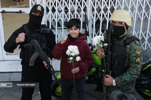 مراسم چهلمین روز شهادت حضرت آیت الله خامنه ای رهبر شهید انقلاب