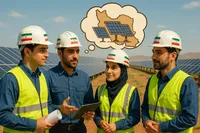 بازار پنل‌های خورشیدی ایران فرصتی برای سرمایه‌گذاران داخلی و منطقه‌ای است