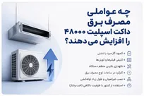 مصرف برق داکت اسپلیت ۴۸۰۰۰ | بررسی مدل‌های اینورتر و معمولی