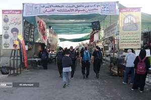 پیاده روی زائرین اربعین حسینی در مسیر نجف به کربلا