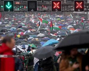 تظاهرات بی&zwnj;سابقه بیش از300 هزار نفری حامیان فلسطین در سیدنی استرالیا