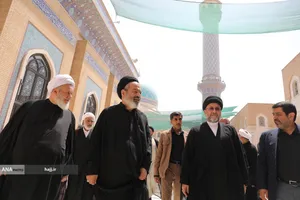 دیدار حجت&zwnj;الاسلام سیدعبدالفتاح نواب، نماینده ولی&zwnj;فقیه در امور حج و زیارت با حجت الاسلام حکیم