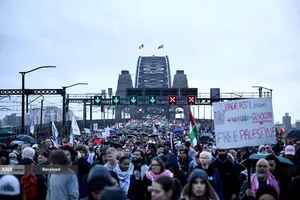 تظاهرات بی&zwnj;سابقه بیش از300 هزار نفری حامیان فلسطین در سیدنی استرالیا