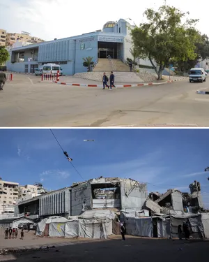غزه پیش و پس از جنگ