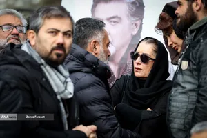 مراسم تشییع پیکر &laquo;رضا رویگری&raquo;