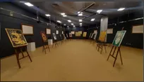 نمایشگاه هنری «مشکات خط» در گالری فکه موزه ملی انقلاب اسلامی و دفاع مقدس