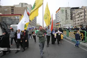راهپیمایی روز جهانی قدس در تهران 