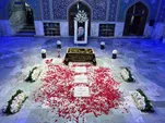 رواق دارالذکر حرم مطهر رضوی، زیارتگاه دائمی عاشقان رهبر شهید شد