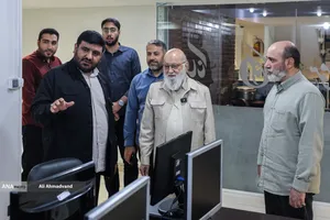 بازدید مهدی چمران رئیس شورای شهر تهران از خبرگزاری آنا
