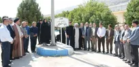 بلواری در دانشگاه آزاد اسلامی ممسنی به نام «دانشجوی شهید رضا شفیعی» نامگذاری شد
