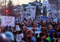 آمریکایی‌ها در مینیاپولیس به خیابان‌ها آمدند