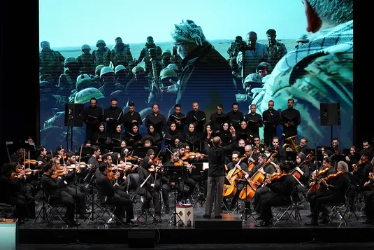 آیین اجرای ارکستر سمفونیک ایرانمرد