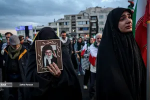 لحظه تحویل سال ۱۴۰۵ - میدان انقلاب