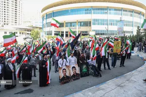آیین استقبال از دانشجویان در دانشگاه تهران مرکز