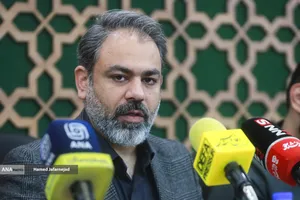 سیدمحمدحسن صافی مدیرعامل موسسه سلامت علوی - نشست خبری &laquo;پویش غدیر&raquo;