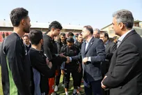 دیدار صمیمانه مدیرعامل شرکت ملی مس با شاگردان جباری 