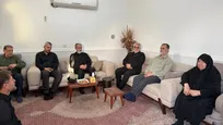 حضور اعضای کمیسیون امنیت ملی در منزل دیپلمات شهید سیدمحمدرضا موسوی
