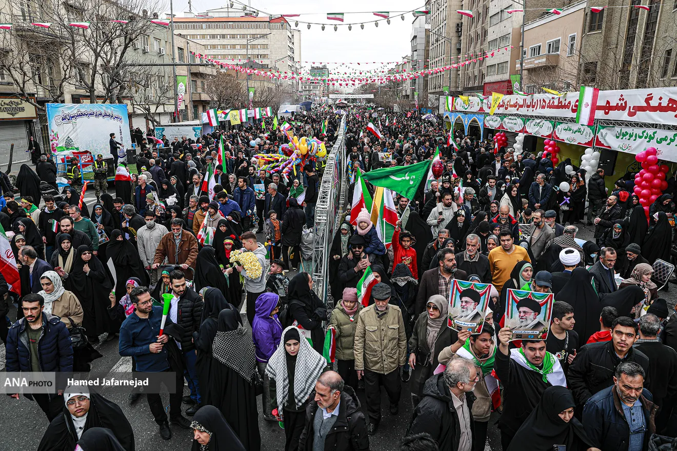 راهپیمایی ۲۲ بهمن تهران - 2