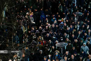 تجمع محکومیت هتک حرمت مساجد در مسجد بهشتی تهران