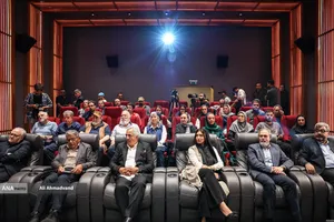 آیین اعطای نشان درجه یک هنری به &laquo;مجید مظفری&raquo;