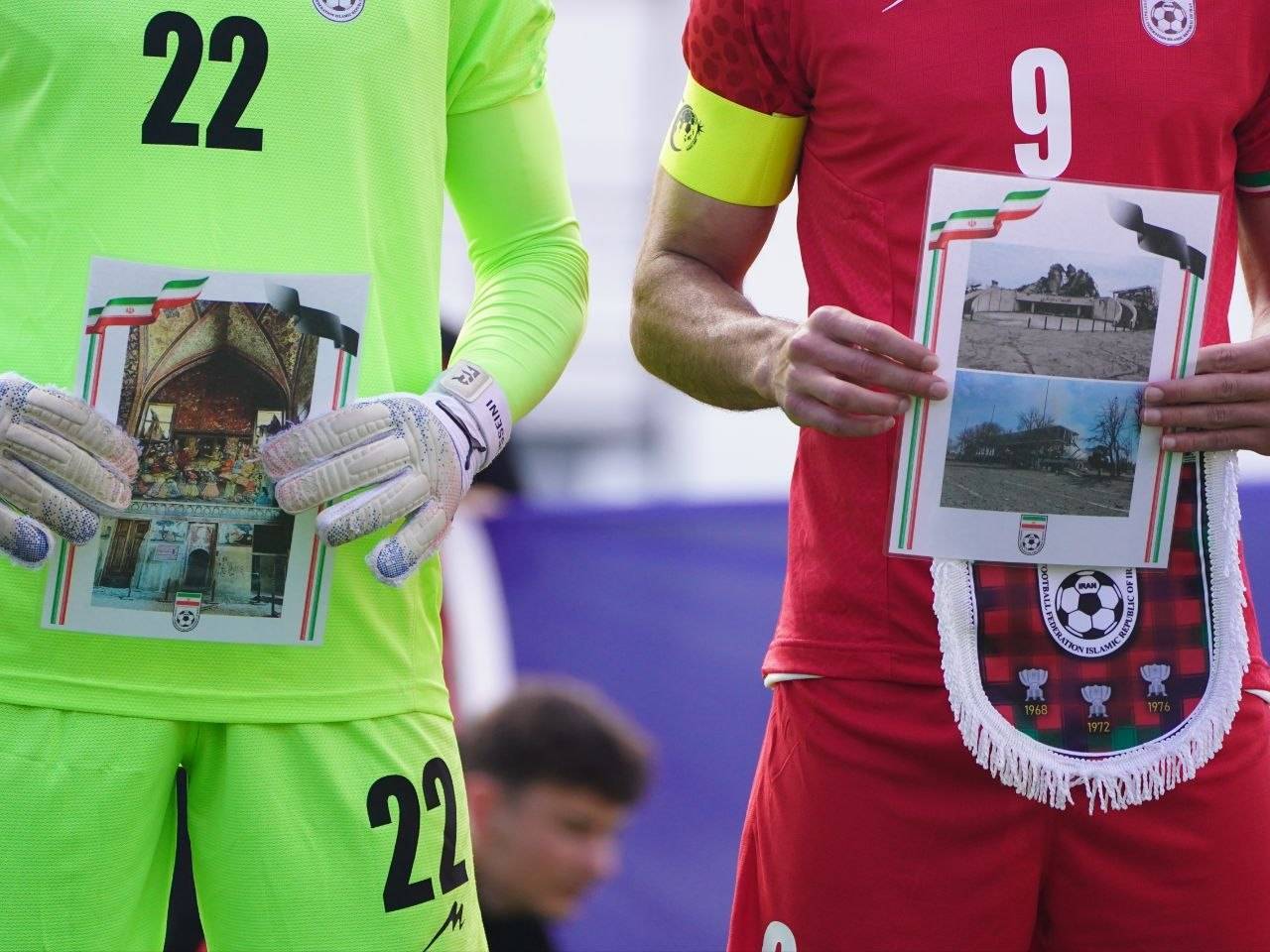 کنایه رسمی اعضای تیم ملی به رئیس فیفا با نشان دادن جنایات آمریکا و رژیم صهیونیستی+تصاویر کنایه رسمی اعضای تیم ملی به رئیس فیفا با نشان دادن جنایات آمریکا و رژیم صهیونیستی+تصاویر