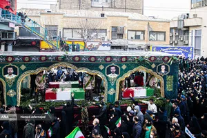  تشییع پیکر شهدای مظلوم مقاومت ملی ایران 