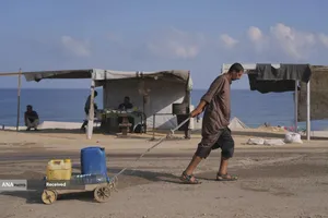 تشنگی زیر آوار و محاصره در غزه