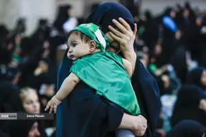 مراسم شیرخوارگان حسینی در مصلی امام خمینی(ره)

