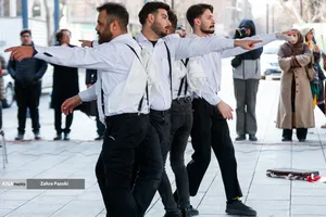 اولین روز اجراهای خیابانی جشنواره تئاتر فجر
