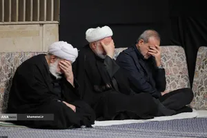 عزاداری ایام شهادت حضرت فاطمةالزهرا(س) با حضور رهبر معظم انقلاب