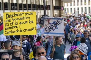 تداوم تظاهرات در کشورهای جهان در محکومیت سیاست گرسنگی دادن به مردم غزه